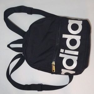 Adidas Mini Backpack Black w/ Adidas Logo
